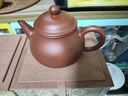 紫來(lái)順宜興原礦朱泥紫砂壺摹古孟臣壺經(jīng)典小品壺功夫茶具手工捏制高潘壺 160ml 無(wú)規格 曬單實(shí)拍圖
