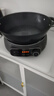 蘇泊爾（SUPOR）精鐵鈦陶0氟電蒸鍋 多功能家用分體式電熱鍋  火鍋蒸煮炒菜電煮鍋 18L大容量多用途鍋  ZN34YC880 曬單實(shí)拍圖