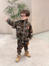 G.DUCKKIDS小黃鴨童裝兒童迷彩服套裝加絨加厚男童外套秋冬季學(xué)生軍訓(xùn)運(yùn)動(dòng)服 軍綠色迷彩套裝24579 110 建議4~5歲【100-110cm】 曬單實(shí)拍圖
