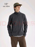 ARC'TERYX始祖鳥 COVERT CARDIGAN 保暖 男子 抓絨衫 Black Heather Ii/黑色 M 曬單實(shí)拍圖