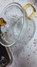 格娜斯玻璃蒸蛋碗寶寶蒸雞蛋羹雙耳隔水燉盅帶蓋玻璃碗燕窩甜品碗帶刻度 曬單實(shí)拍圖