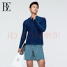 范德安（BALNEAIRE）【大鵬同款】男士高端時(shí)尚分體泳衣長(cháng)袖防曬海邊上衣沖浪 XXXL 曬單實(shí)拍圖