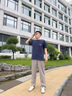 JEEP美國吉普正品美式寬松休閑褲男春秋季新款垂感高街潮流直筒褲子 深灰色 XL 曬單實(shí)拍圖