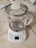 美的（Midea）養(yǎng)生壺 1.5L全自動煮茶壺 24h預(yù)約燒水壺 12小時智能恒溫 11檔控溫電熱水壺 花茶壺煮茶器YS15P202 曬單實(shí)拍圖