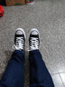 匡威（Converse）官方 莫爾登All Star帆布運(yùn)動(dòng)休閑板鞋黑色A00811C A00811C 41.5 曬單實(shí)拍圖