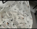 貝瑞加（Babyprints）嬰兒蝴蝶衣2件裝男女寶寶長(cháng)袖連體衣純棉爬服柔軟哈衣 綠熊貓66 曬單實(shí)拍圖