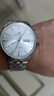 上海（SHANGHAI）男士手表“先行者”自動(dòng)機械表防水夜光雙歷國產(chǎn)十大品牌商務(wù)3085 白盤(pán)鋼帶【夜光指針/雙歷顯示】 曬單實(shí)拍圖