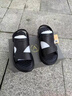 奧康男鞋涼鞋新款夏季真皮透氣休閑軟底沙灘鞋防滑耐磨外穿兩用涼拖鞋 黑色-1255714000W 【順豐包郵】 43 【標準皮鞋尺碼】 曬單實(shí)拍圖