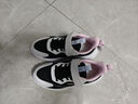 安踏兒童運動(dòng)鞋子女中大童秋新款冬季網(wǎng)面軟底透氣跑步鞋少女休閑鞋子 黑/安踏白 密網(wǎng) 35 曬單實(shí)拍圖