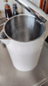 美的（Midea）【國家補(bǔ)貼】2L大容量電熱水壺 1800W家用快速沸騰電水壺?zé)畨?不銹鋼無縫內(nèi)膽雙層防燙熱水壺 2L 【304不銹鋼】 曬單實(shí)拍圖