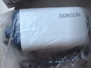 森森魚(yú)缸增氧泵水族箱氧氣泵LQE-200家用小型充氧泵4W雙孔+全套配件 曬單實(shí)拍圖
