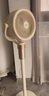 美的（Midea）電風(fēng)扇 空氣循環(huán)扇家用立式落地大風(fēng)力搖頭落地扇電扇桌面臺扇輕音低噪小風(fēng)扇 FGA24TS 曬單實(shí)拍圖