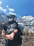 季駱森沖鋒衣男女秋冬防水速干夾克外套男士三合一鵝絨防寒爬登山滑雪服 男女同款-深藍【水貂絨內膽】 XL 曬單實(shí)拍圖