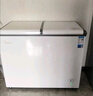 美的（Midea）210升雙溫雙箱家商兩用冰柜 大冷凍小冷藏臥式頂開(kāi)門(mén)冰柜 小型冰箱節(jié)能低音冷柜BCD-210DKEM(E) 曬單實(shí)拍圖