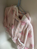 戴維貝拉（DAVE＆BELLA）保暖兒童睡衣兩件套女寶寶衣服冬季加厚秋冬幼兒服裝女童家居服 草莓印花 110 cm（建議身高100-110cm） 曬單實(shí)拍圖