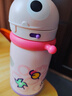babycare兒童保溫杯嬰兒寶寶學(xué)飲吸管水杯水壺不銹鋼保溫杯上學(xué)450ml 曬單實(shí)拍圖