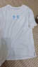 安德瑪（Under Armour）男女童休閑戶外寬松印花圓領(lǐng)短T童裝短上衣252320305 白色 160 曬單實拍圖