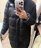 The North Face北面羽絨服女中長款戶外保暖鵝絨81SA 黑色/JK3 2XL 曬單實拍圖