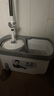 大衛拖把家用一拖凈桶旋轉免手洗家用拖布拓撲干濕兩用拖地墩布自動(dòng) 升級D10 1桿2頭 曬單實(shí)拍圖