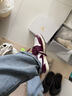 耐克（NIKE）AJ1籃球鞋女鞋2025秋冬季新款AIR JORDAN 1低幫緩震運動(dòng)鞋休閑鞋 DC0774-161 AJ1白色/酒紅色 36 曬單實(shí)拍圖