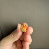 周大生腕美黃金轉(zhuǎn)運珠狐貍熒光琺瑯小紅狐硬金七夕情人節(jié)禮物送女友 抱月狐轉(zhuǎn)運珠-0.90g 贈心想事橙手繩&熒光燈 曬單實拍圖