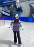 冷元素滑雪手套女加厚防水保暖戶(hù)外登山騎行五指雙板男 象牙白 L 曬單實(shí)拍圖