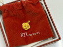 周生生黃金吊墜 玫瑰花 足金掛墜女 不含項(xiàng)鏈78715P計(jì)價(jià)3.45克 曬單實(shí)拍圖