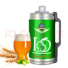亮動(dòng)原漿啤酒精釀12度2L*1大桶裝渾濁型小麥白啤酒 青島特產(chǎn) 曬單實(shí)拍圖