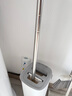 美麗雅平板拖把33cm3布帶桶免手洗干濕兩用家用一拖凈拖地神器洗拖一體 曬單實(shí)拍圖