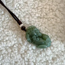 【普陀山直發(fā)】招財(cái)轉(zhuǎn)運(yùn)貔貅吊墜項(xiàng)鏈和田玉白2025本命年龍蛇化解 招財(cái)?shù)弁蹙G貔貅-男士請(qǐng)  38*21mm 曬單實(shí)拍圖
