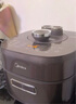 美的（Midea）【國家補貼】0涂層精鋼厚釜電壓力鍋5L雙膽全自動智能預(yù)約家用煲湯煮飯電飯煲C5856G高壓鍋4-6人 曬單實拍圖
