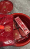 結婚用品大全必備品女方陪嫁物品套裝新娘嫁妝娘家婚喜盆洗漱全套 【18件套】比翼雙飛 曬單實(shí)拍圖