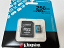 金士頓（Kingston）256GB TF（MicroSD）存儲卡 內存卡U3 V30 A2 4K適配大疆Pocket 3/Action 5/無(wú)人機/運動(dòng)相機/監控 曬單實(shí)拍圖