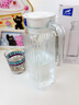 領(lǐng)臣（LINGCHEN）涼水壺涼水杯家用大容量耐高溫食品級玻璃冷水壺飲品果汁扎壺1.1L 曬單實拍圖