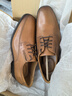 Clarks 其樂男鞋Tilden Walk牛津鞋 休閑鞋舒適百搭皮革系帶皮鞋男 Dark Tan Leather 41.5 EU 寬版 曬單實拍圖