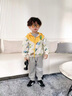 G.DUCKKIDS小黃鴨童裝男童外套春秋款兒童秋裝外套卡通加絨男寶寶連帽風(fēng)衣 恐龍寬綠色 80 建議75-85cm9-12月 曬單實(shí)拍圖