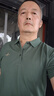 比音勒芬斷碼POLO衫男士短袖T桖夏季純色休閑翻領(lǐng)POLO打底衫商務(wù) bypo02 軍綠 活動(dòng)僅剩3件 XL 建議140-155斤 曬單實(shí)拍圖
