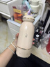 麥卓嬰兒恒溫壺?zé)o線便攜式燒水杯電熱水杯兒童寶寶外出沖奶調(diào)奶器熱水壺 0.5L 【恒溫款】免插電可加熱 曬單實(shí)拍圖