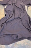 李寧（LI-NING）泳衣女連體裙式專(zhuān)業(yè)游泳衣遮肚顯瘦抗氯速干大碼保守溫泉女士泳裝 紫白 XL 【身高165-170體重55-60】 曬單實(shí)拍圖