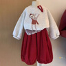 米奇丁當（MIQIDIDA）女童秋款衣服韓系2025卡通衛衣兩件套中小童波點(diǎn)春秋款女寶套裝潮 兔兔印花套裝春秋款兩件套 110 曬單實(shí)拍圖