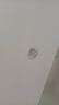 雷士（NVC） LED筒燈客廳嵌入式天花燈二級能效全鋁漆白4瓦暖白開孔70-80mm 曬單實(shí)拍圖