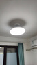 美的（Midea）風(fēng)扇燈餐廳吊扇燈led臥室燈隱形扇葉遙控三防燈具熟睡風(fēng)包安裝 曬單實(shí)拍圖