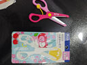 普樂(lè )士PLUS兒童剪刀 幼兒園學(xué)生剪紙圓頭安全剪刀 SC-135安心手工小剪子 粉紅 1把（助力彈簧款） 曬單實(shí)拍圖