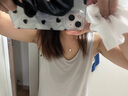 周六福S925銀項鏈珍珠吊墜項鏈女生日禮物X0614485 40+5cm 8.5-9mm 曬單實(shí)拍圖