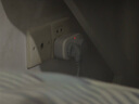 公牛（BULL）一轉二插座/轉換插頭/電源轉換器 適用于臥室、廚房 2位無線轉換插座 GN-903 曬單實拍圖