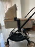 怡戈（Ekobebe）嬰兒推車怡可貝貝新生兒寶寶護(hù)脊高景觀避震輕便坐躺雙向折疊睡籃 推車+睡籃【米色系列】 曬單實(shí)拍圖
