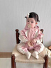 G.DUCKKIDS小黃鴨童裝嬰兒衣服春秋季新款新生兒連體衣寶寶外出服沖鋒衣爬服 粉色 73cm 73尺碼7-9個(gè)月建議寶寶13- 曬單實(shí)拍圖