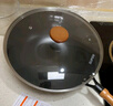蘇泊爾（SUPOR）炒鍋圓底鑄鐵真不銹家用炒菜鐵鍋具耐磨無涂層明火適用EC32DZA01 曬單實(shí)拍圖