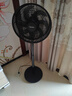 美的（Midea）【品質(zhì)推薦】七葉輕音柔風(fēng)電風(fēng)扇/家用省電落地扇/臺式電扇/廣角搖頭節(jié)能宿舍大風(fēng)量節(jié)能小型風(fēng)扇 黑色經(jīng)典款 曬單實拍圖