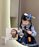 G.DUCKKIDS小黃鴨洛麗塔公主裙女童連衣裙夏季朱迪兔子警官衣服兒童生日禮服 連衣裙 120 尺碼5~6歲【110-120cm】 曬單實(shí)拍圖